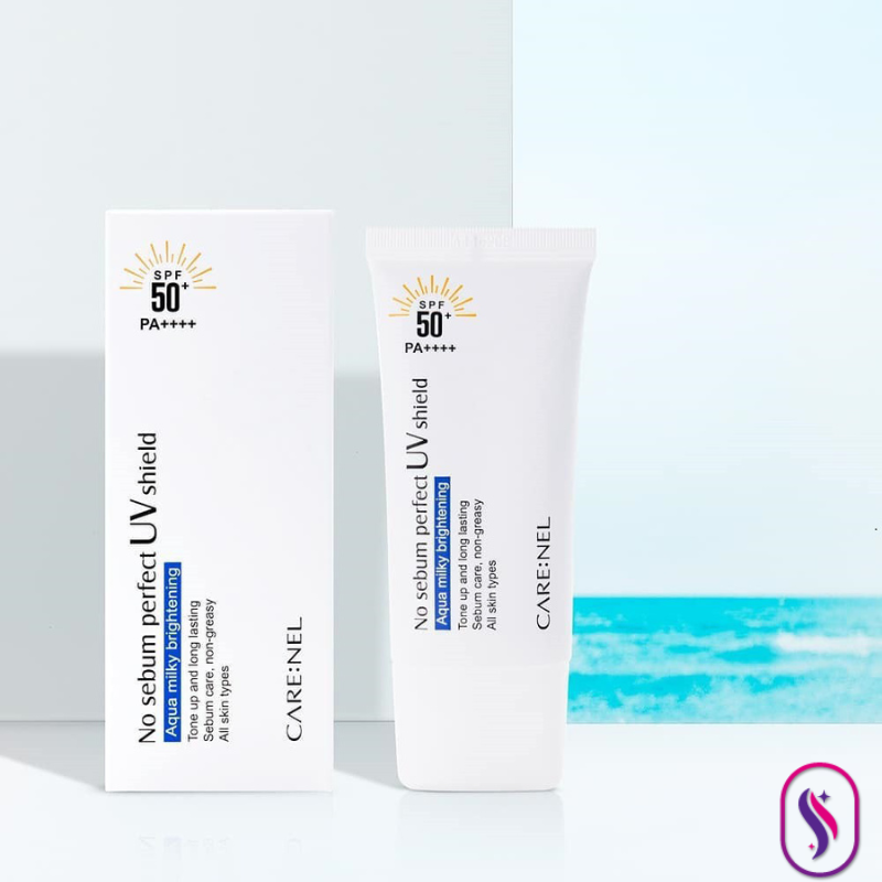 Carenel No Sebum Perfect UV Shield SPF50+ PA++++ 50ml