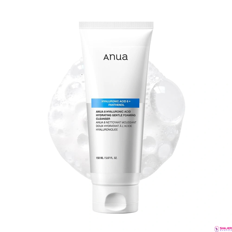 ANUA 8 HYALURONIC ACID HYDRATING GENTLE FOAMING CLEANSER 150 ml