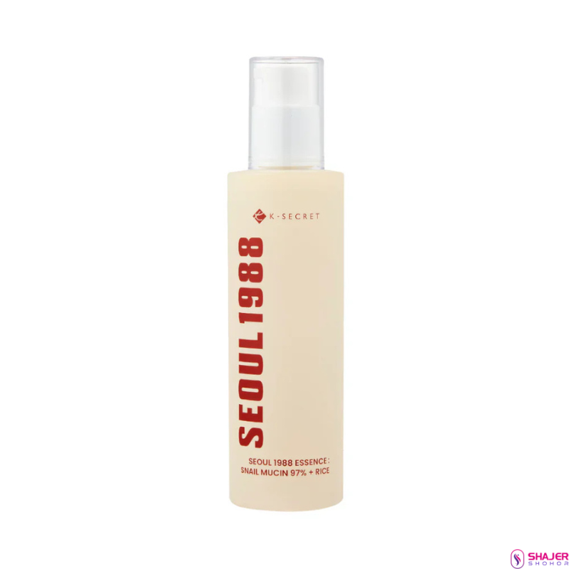 K-Secret Seoul1988 Essence : Snail Mucin 97% + Rice 100ml