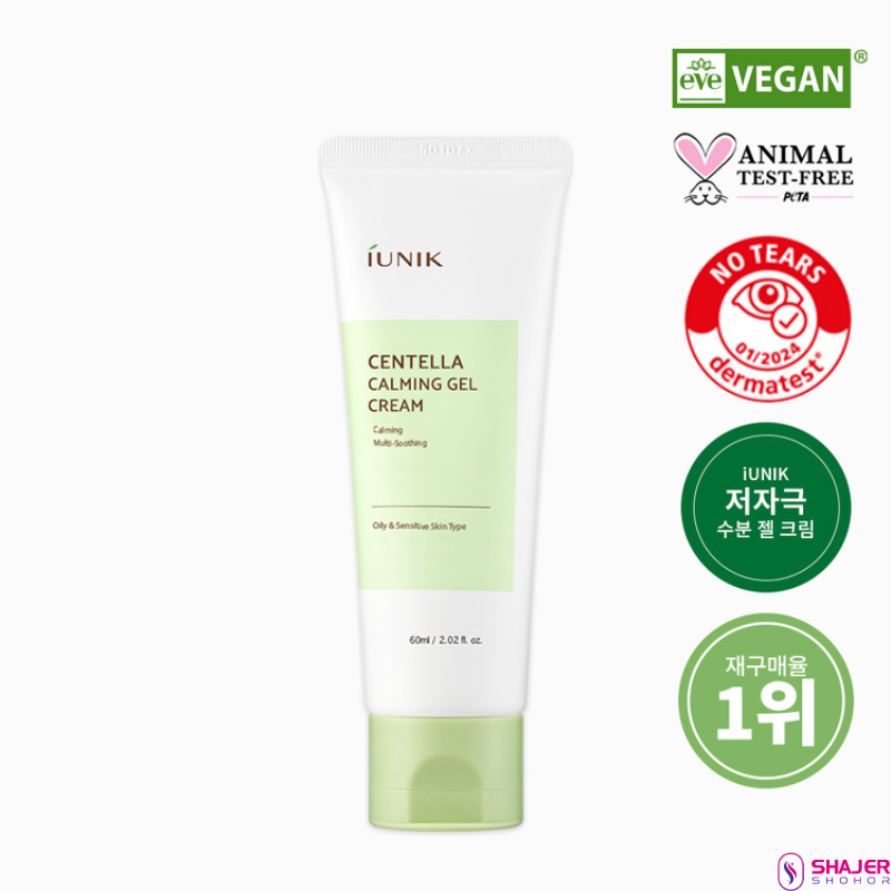 iUNIK Centella Calming Gel Cream (60mL)