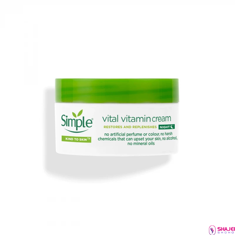 Simple Kind To Vital Vitamin night Cream