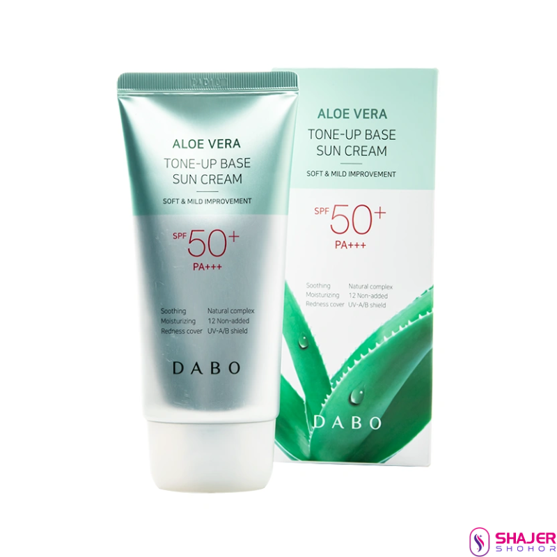 Dabo Aloe Vera Tone Up Base Sun Cream with SPF 50+ PA+++ 70m