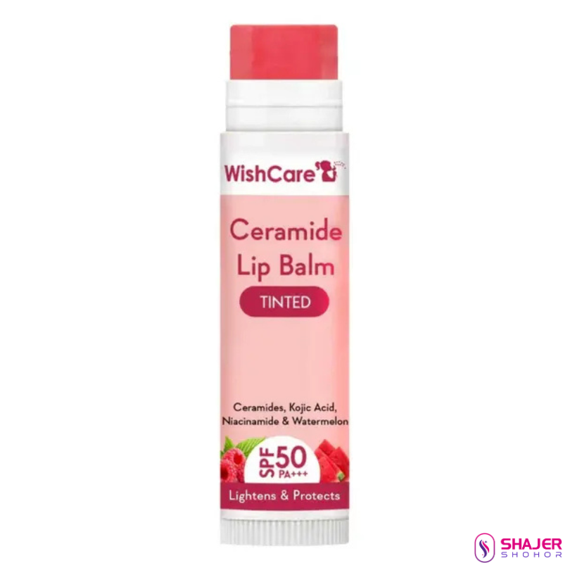 Wish Care Ceramide Lip Balm with SPF 50 PA+++ (Tinted)