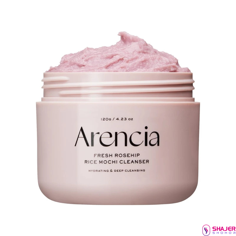 Arencia Rosehip Brightening Rice Mochi Face Cleanser  (120)