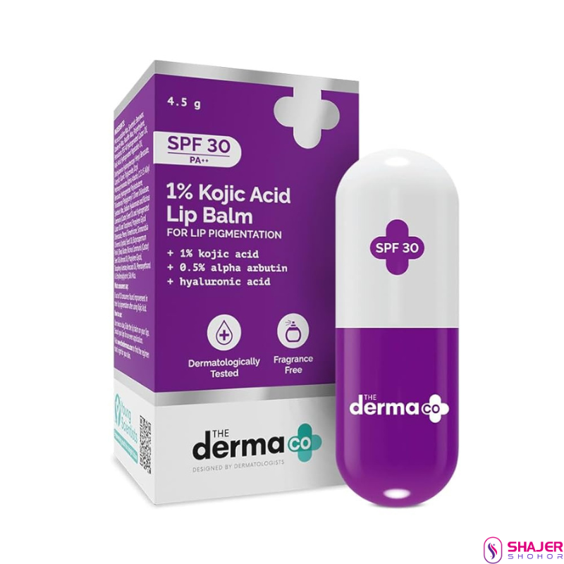 The Derma CO 1% Kojic Acid Lip Balm (4g)