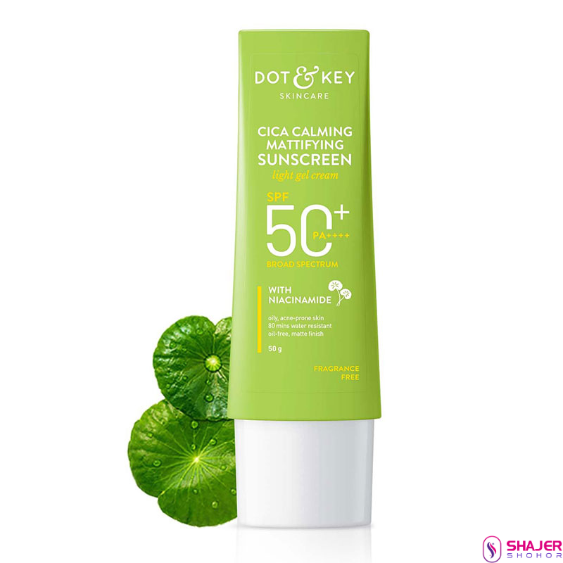 Dot & Key CICA Calming Mattifying Sunscreen SPF 50 PA++++ 80gm